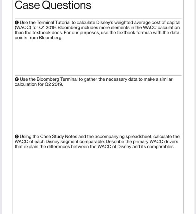 industries are impacted by changing variables in the weighted average cost of