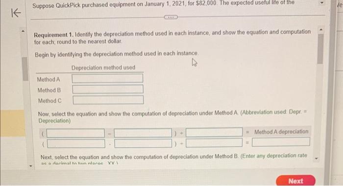 depreciation rate as a decimal to two places, XX.) Next, select the
