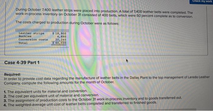 4-4,4-5, 4-6) [The following information applies to the questions displayed below.) Laredo