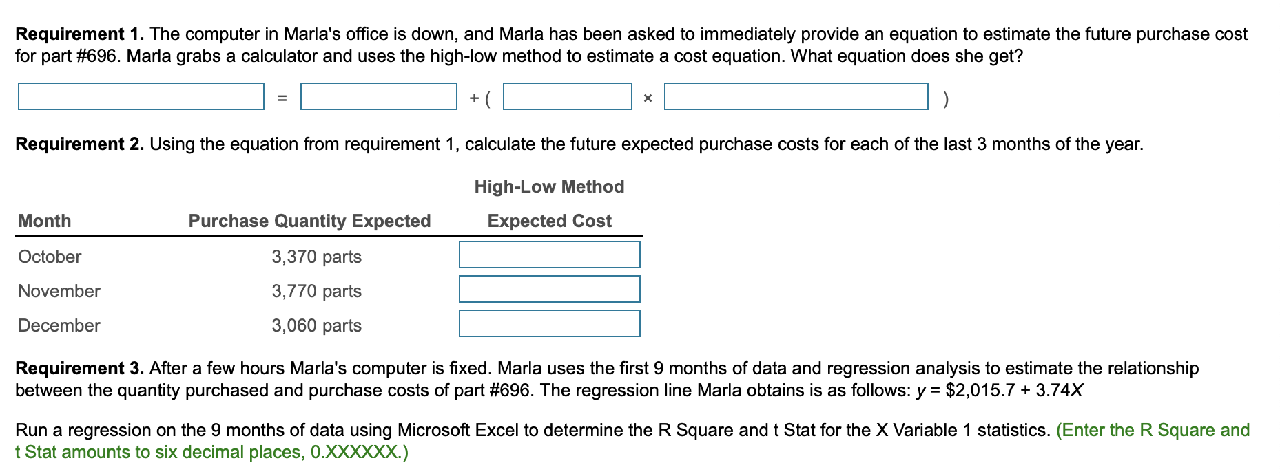 Req 3- plausible or non, excellent or poor fit, significant or not
