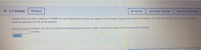  15. [-/1 Points] DETAILS MY NOTES ASK YOUR TEACHER PRACTICE ANOTHER