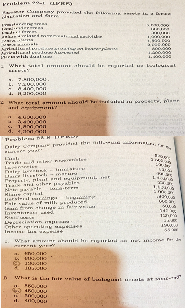 Please help me provide a step by step solution pls for
