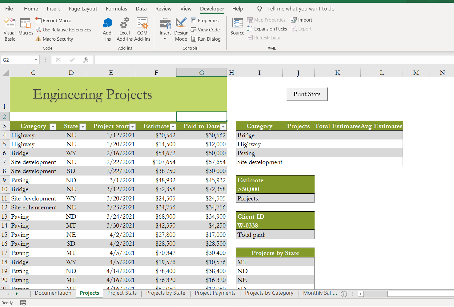 this. 4. In the Projects table, Hwan wants to make sure that