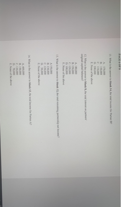 question please explain for me Questions 11-17 are based on the following