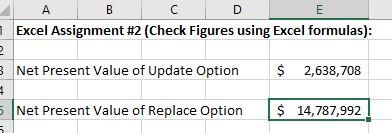 as well as excel formulas. Thank You ABC uses straight-line depreciation, assuming