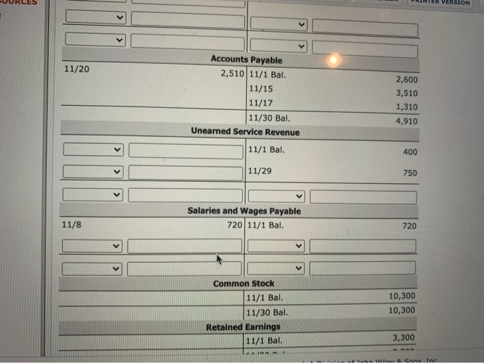 Entry" for the account titles and enter o for the amounts. Credit