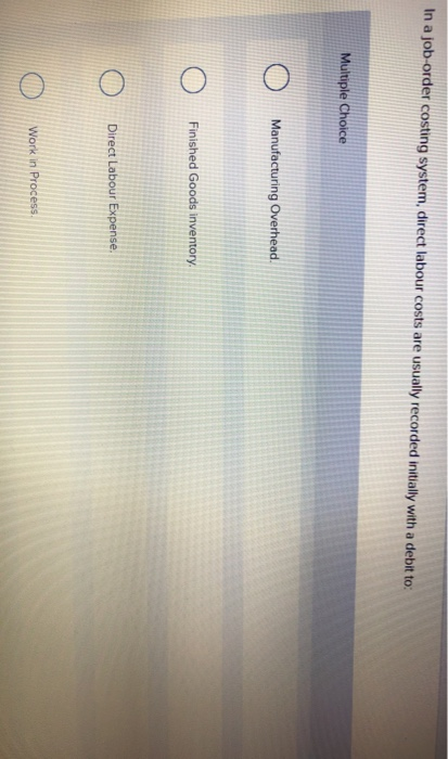 an activity are ignored for the purpose of costing. True or False
