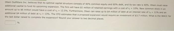 EXPERT TO ANSWER PLEASE. Jarett & Sons's common stock currently trades at