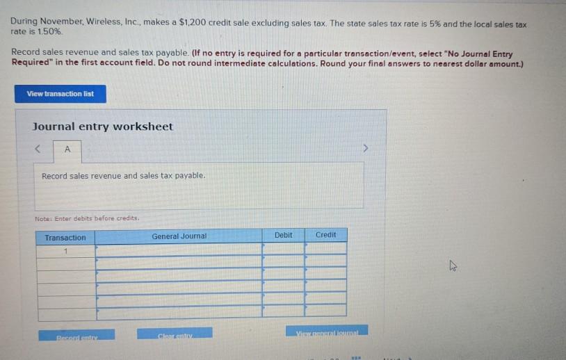 Please answer fully and correctly for thumbs up!:) During November, Wireless, Inc.,