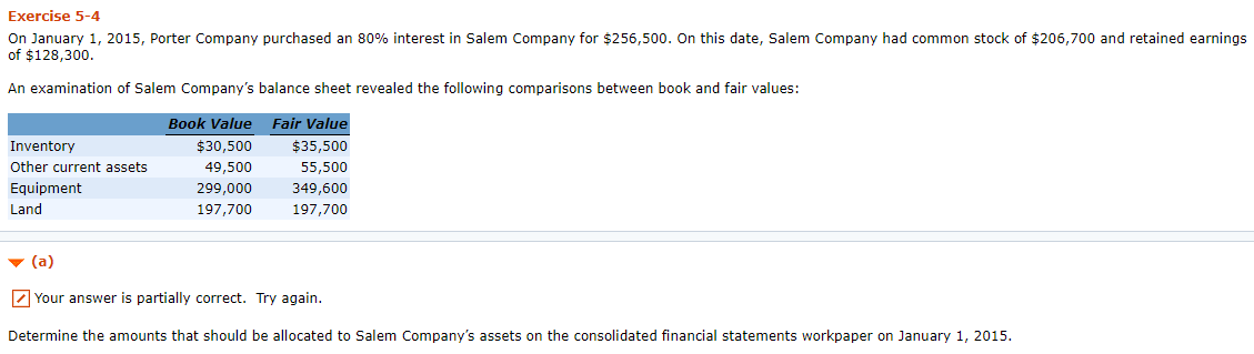 Please show work notes, thank you and stay safe! Exercise 5-4 On