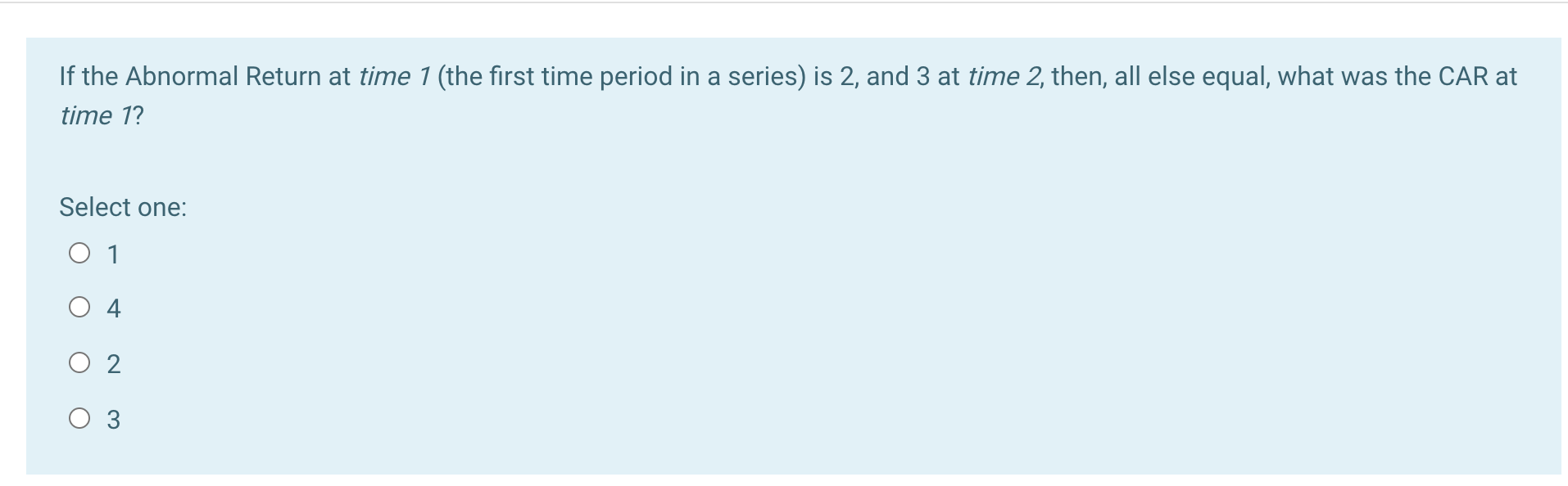 zero O Much greater than zero O Zero Complete the following sentence.