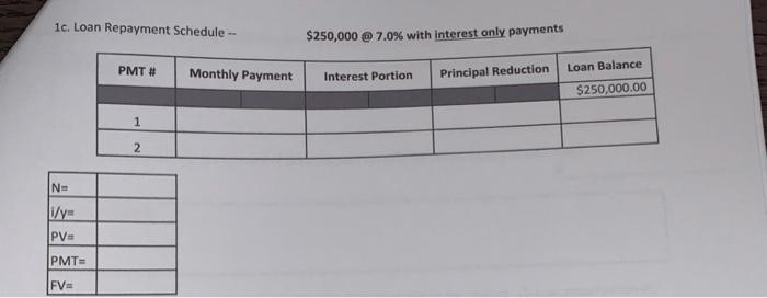 calculator (NO annuity formulas) - SHOW ALL WORK!! Using your financial calculator
