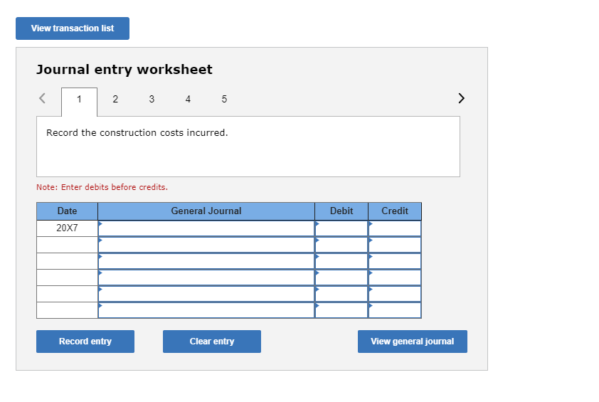 began under the contract on 1 July 20X5, and was completed on