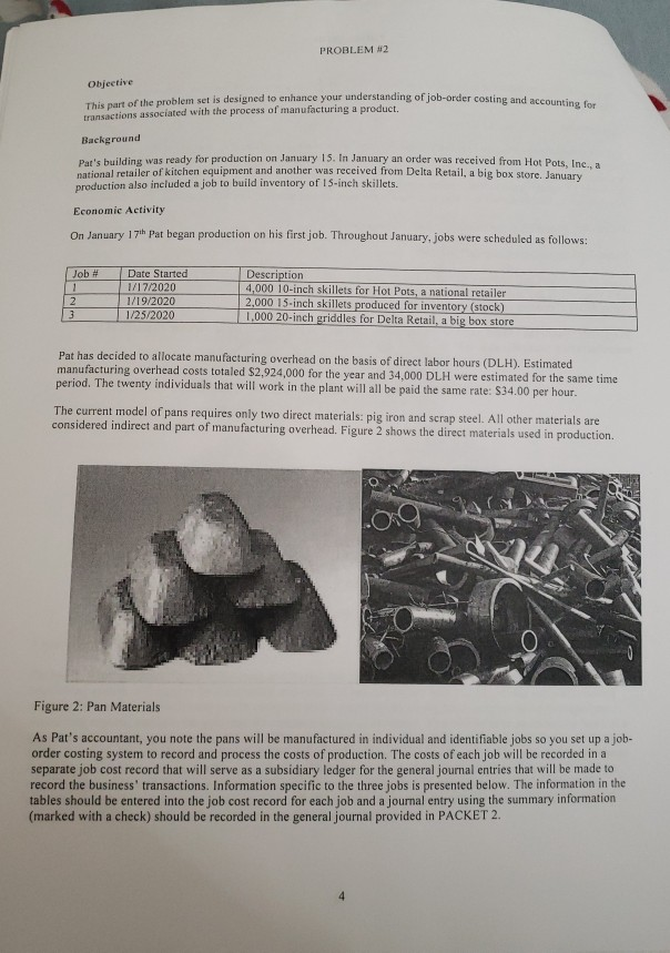  I need help solving this problem PROBLEM M2 Objective che problem