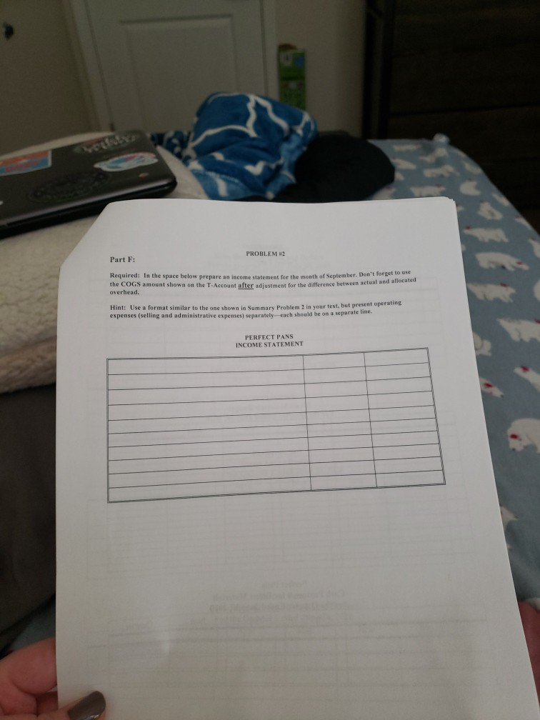 2.000 15-inch skillets produced for inventory (stock) 1.000 20-inch griddles for Delta