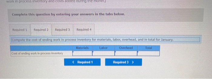 26,700 units and transferred them to the next department. The cost of