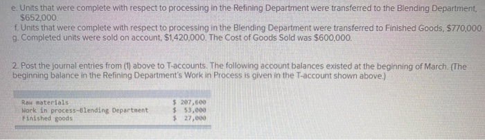 consisted of 3.200 units, which were 50% complete with respect to materials