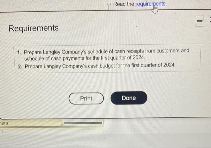 direct labor cost Budgeted manufacturing overhead costs: Variable manufacturing overhead Depreciation Insurance