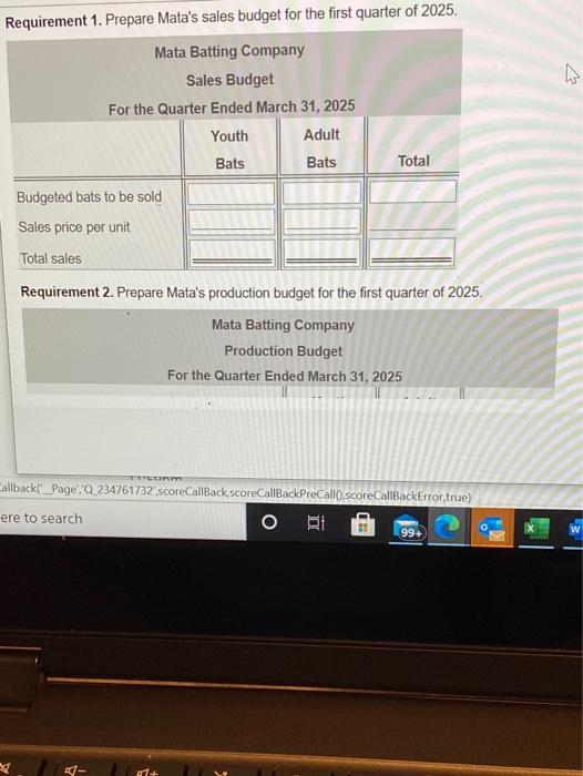 to view the budget information.) Additional data (Click the i Read the