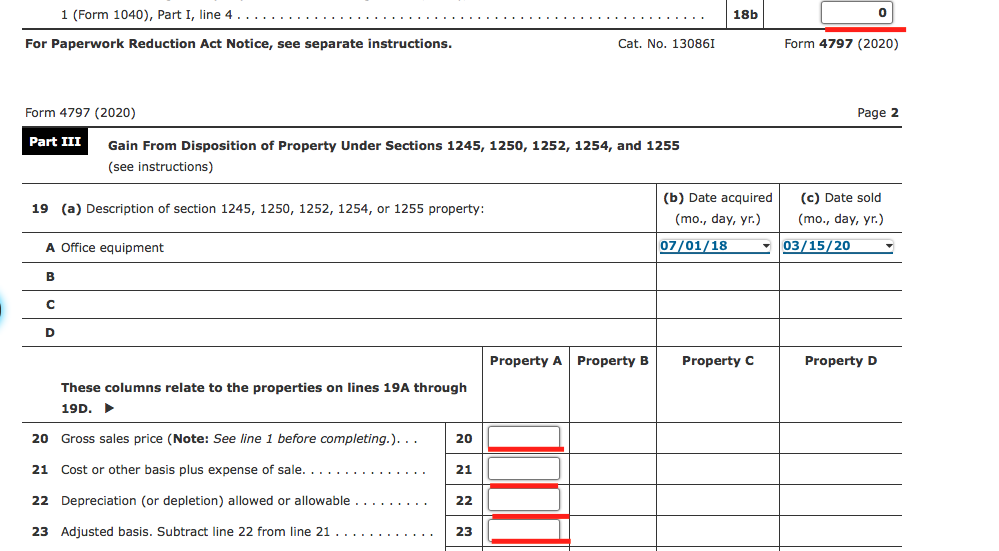 when purchased on July 1, 2018. Frank has claimed $10,360 in depreciation