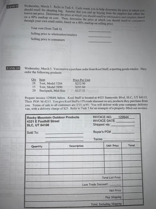  anyone to help me with this assignment please TALSKO Wednesday, March