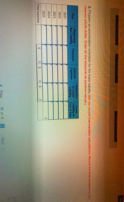 table On December 31, 2020, a day when the available interest rate