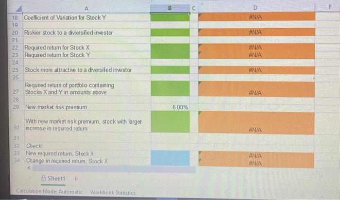 of 0.9, and a 35% standard deviation of expected returne, stock Y