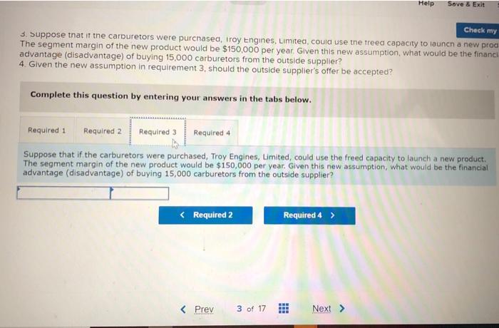 9 Troy Engines, Limited, manufactures a variety of engines for use in