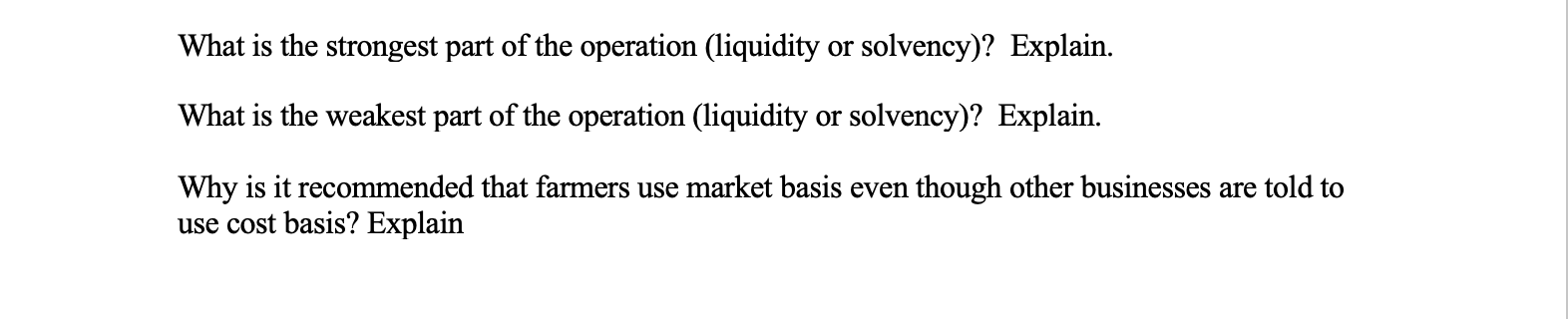 hand Prepaid expenses Market livestock Accounts receivable Miscellaneous current liabilities Accounts payable