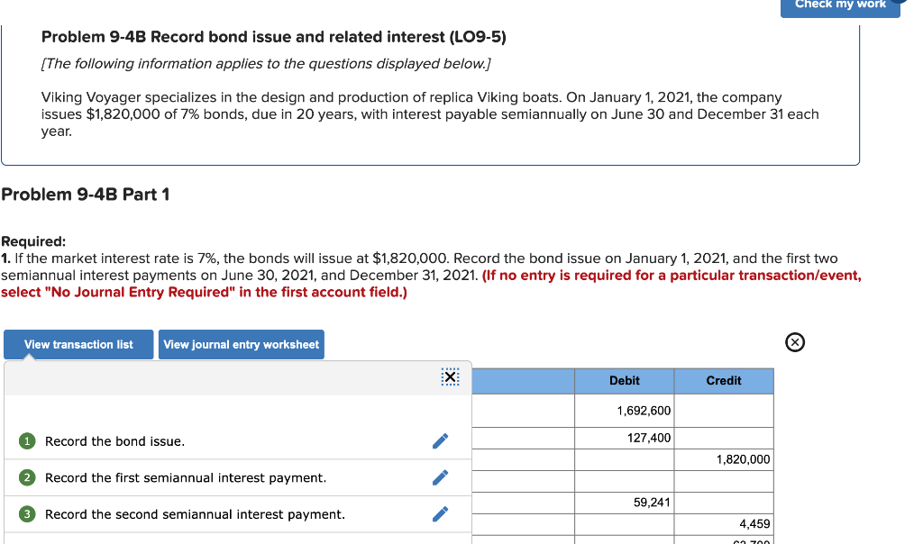 Can you please do the journal entries for this with these numbers.