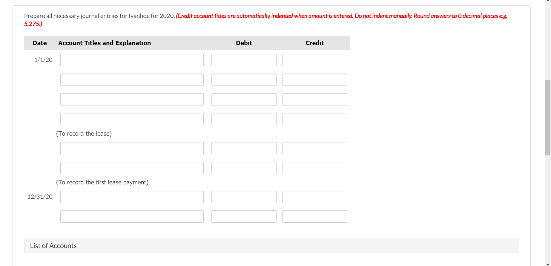 a machinery dealer, leased a machine to Dexter Corporation on January 1,