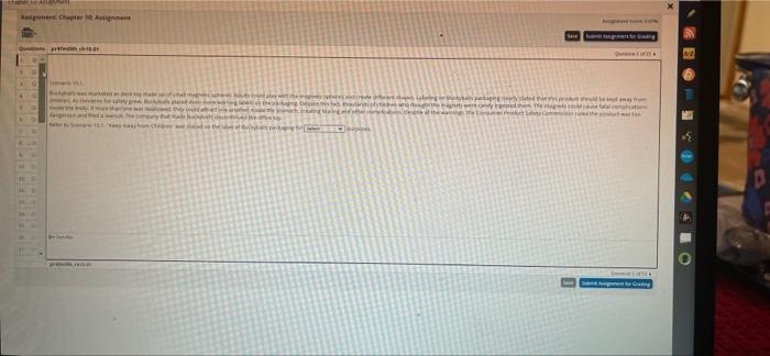  Scenario 10.2. WHOREYALANM Assignment Chapter Assignment se trar mmg ad kyma