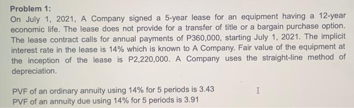 what is the lease liability on dec 31 2022 Problem 1: On