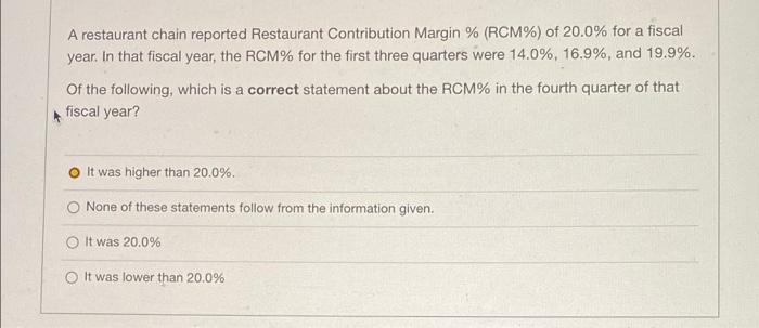 8%. Of the following, what does this suggest about the Internal Rate