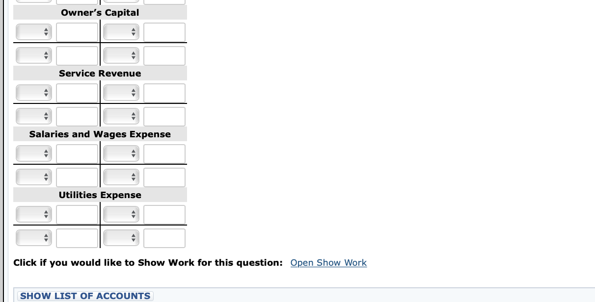 cash in the company, as its sole owner. 2. Hired two employees