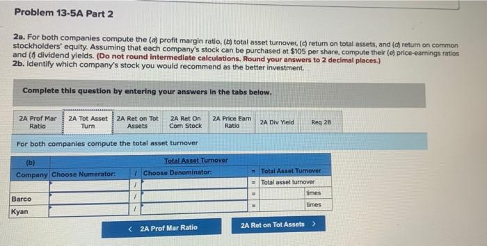 statements of two companies competing in the same industry follows. Barco Kyan