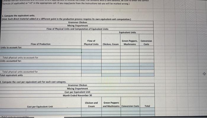 a la king passes through three departments: (1) Mixing. (2) Retort (sterilization),