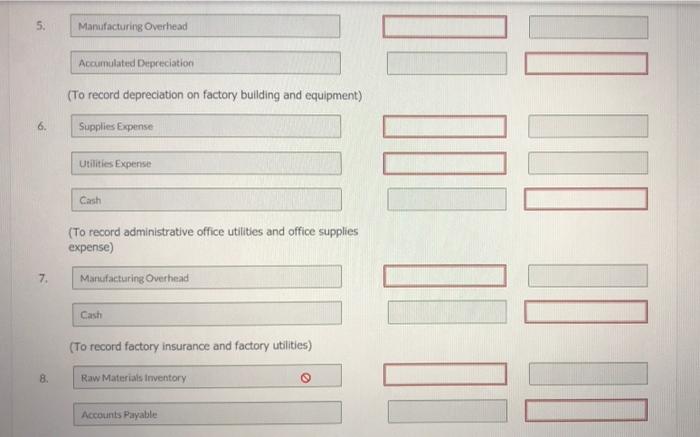to accumulate product costs. At the end of 2020. Concord's accountants developed