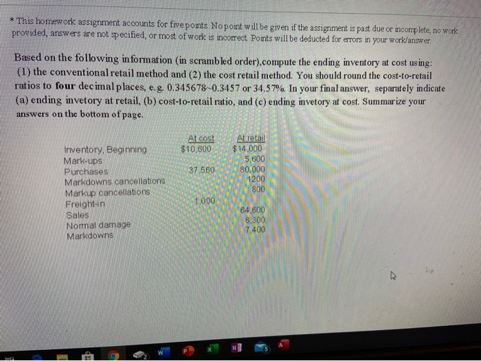 Would like help with this problem to make sure I'm doing it