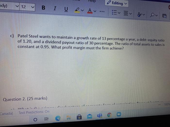  ody) Editing v 12 v B I u er Ar Av