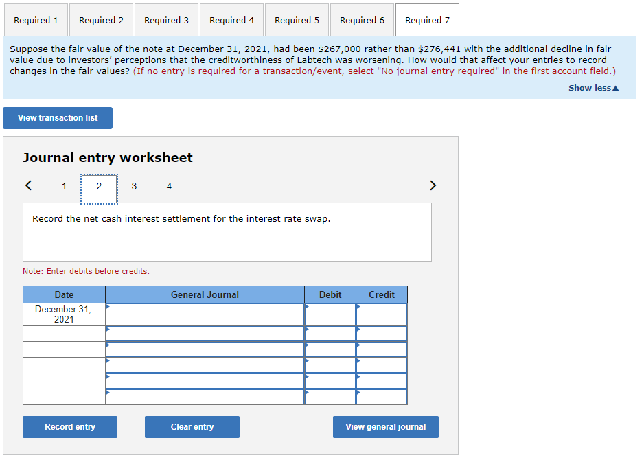 fair value. 4. Prepare the journal entries during 2023 to record interest,
