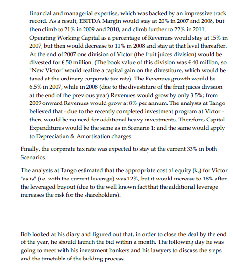 years (2007/2011) using 2006 as the "base year". As far as the