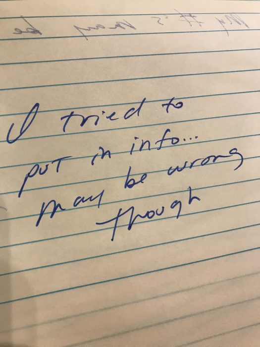 any list or enter any number in the input fields and then