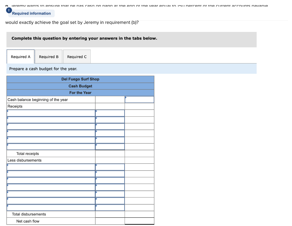 7, 9) (The following information applies to the questions displayed below.] Jeremy