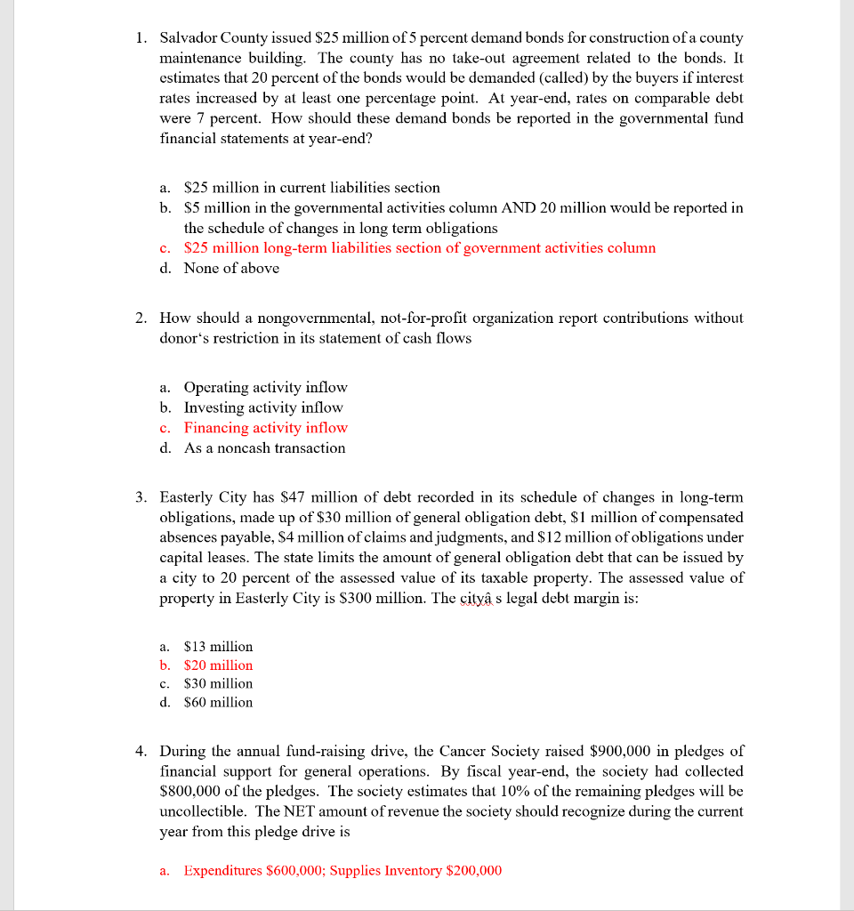 I need help with these questions: I need answer for all of