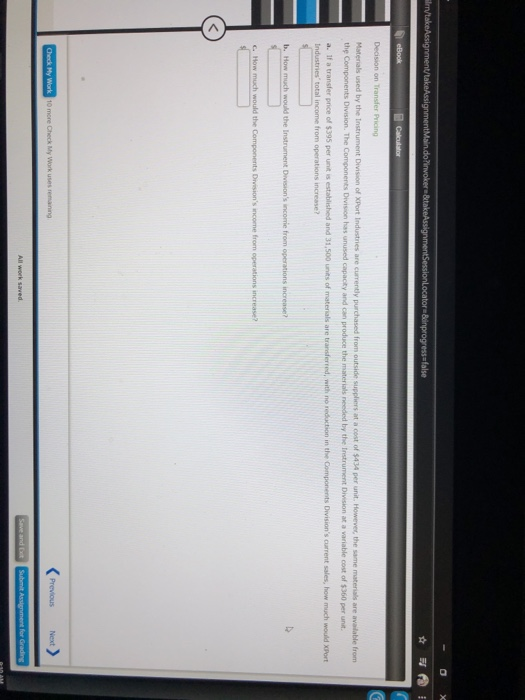 wed by the Instrument Division of Port Industries are currently purchased from