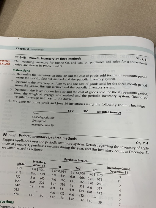  how do i do periodic inventory systems based off problem 6-4b?