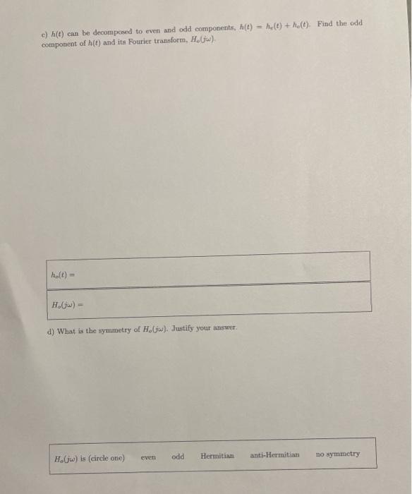 Problem 2. Signal in Frequency Domain The magnitude and phase of a