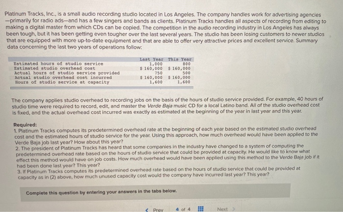  Platinum Tracks, Inc., is a small audio recording studio located in