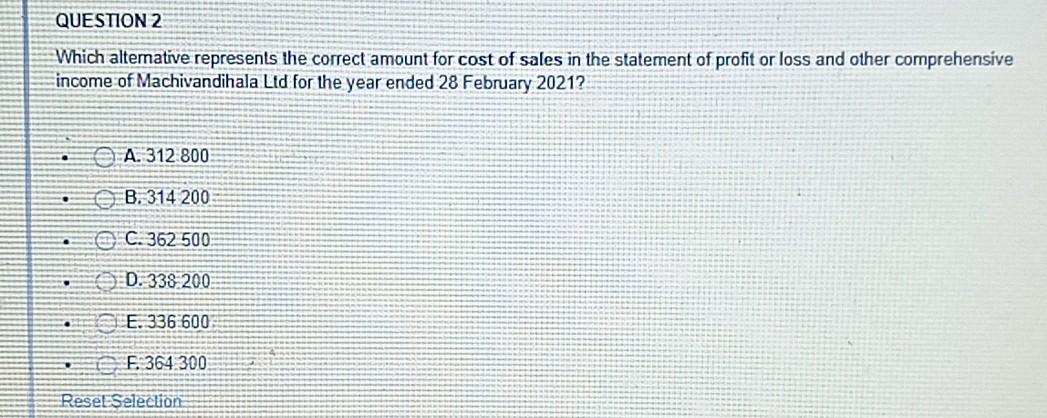 accountant presented the following information to you as the accounting officer of